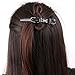 Hair Styling Clips Comb Set, 10PCS Clips/10PCS Combs, Black