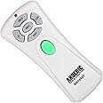 Anderic UC7080T Remote Control for Ceiling Fans - Remote Control with Wall Mount (Receiver not Included) - CHQ7080T CHQ7081T (with Up Light & Reverse Keys - RR7080T)