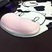 Onwon Cartoon Wrist Protected Personalized Computer Decoration,Ergonomic Design Memory Foam, Gel Mouse Pad/Wrist Rest(Cow Style)