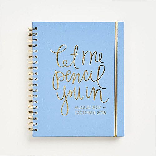 2018 Let me Pencil You In Academic Planner
