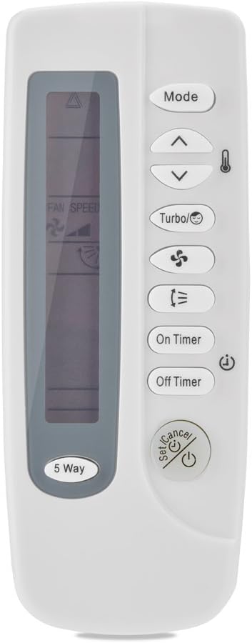 Air Conditioner Remote Control ARH-403 for Samsung, Replacement Universal Remote Control Air Conditioner for Samsung Brand Built-in Clock Timer