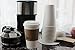 Yes!Fresh Disposable Paper Coffee Cups – To-Go Cups with Lids & Sleeves (Selected Sizes) – For Office, Parties, Home, Travel (White 16 oz 50 count)