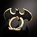 Cool Batman Phone Holder Ring (3 Pack) Aluminium Alloy Cell Phone Light Stand 360° Rotation Finger Grip Universal Smart Phone Holder (Gold/Pink/Black)