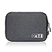 Hynes Eagle Travel Universal Cable Organizer Electronics Accessories Cases for Various USB Phone Charger and Cable Grey
