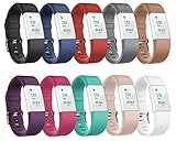 For Fitbit Charge 2 Bands, TreasureMax Replacement Band with Metal Clasp for Fitbit Charge 2 Band / Charge 2 Fitbit / Fitbit 2 / Charge 2 Bands / Fitbit Charge 2, No Tracker