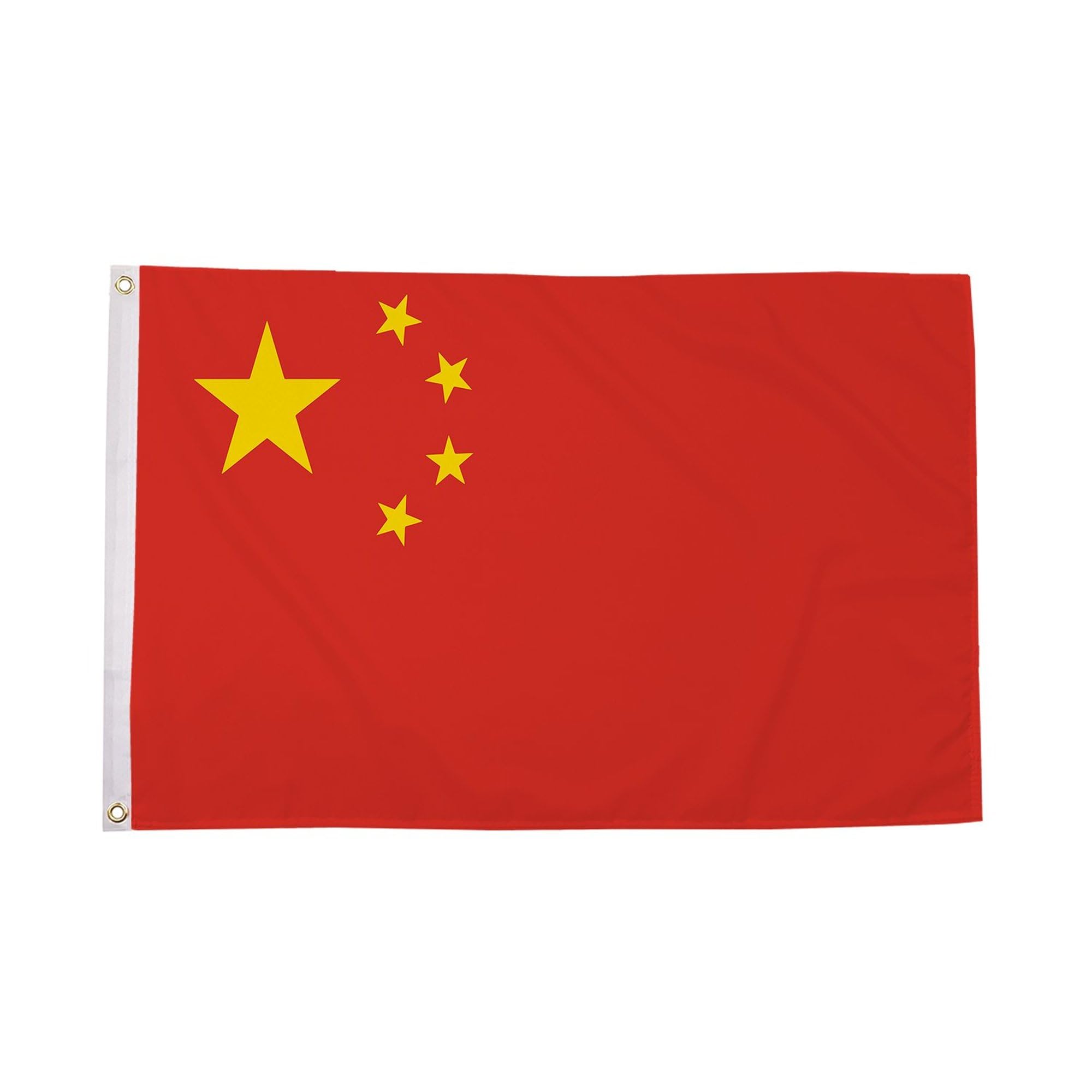 Flagtex China Flag 3ft x 2ft Chinese National Flag Red with Five Yellow Stars Premium Polyester Brass Grommets Double Stitched 90cm x 60cm Indoor Outdoor Banner Decoration