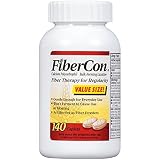 FiberCon Bulk-Forming Laxative Caplets 140 CP - Buy Packs and SAVE (Pack of 4)