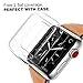 MARGE PLUS [6 PACK] For Apple Watch Screen Protector 42mm Series 3 2 1 Anti-Scratch Bubble Free Film Accessories For iWatch 42mm-HD Clear