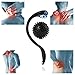 Crossactiv Swannsystem 8cm Spiky Ball for deep tissue massage PLUS Manual Back Neck Massager Muscle Roller Stick - Trigger Point Accupressure Myofascial Release Tools For Back And Manual Neck Massage!
