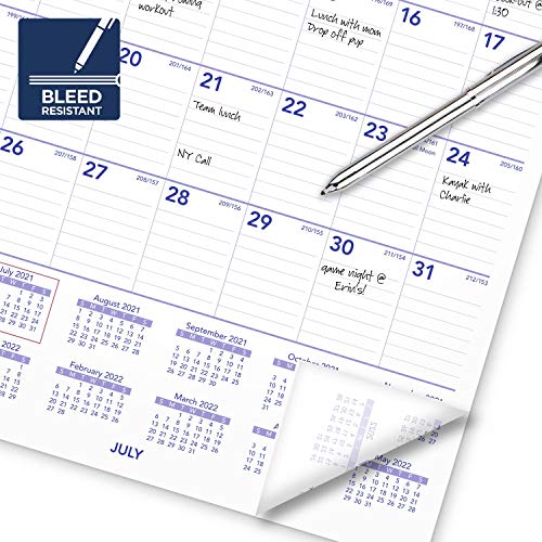 Academic Wall Calendar 20212022, ATAGLANCE, Monthly, 151/2" x 223/