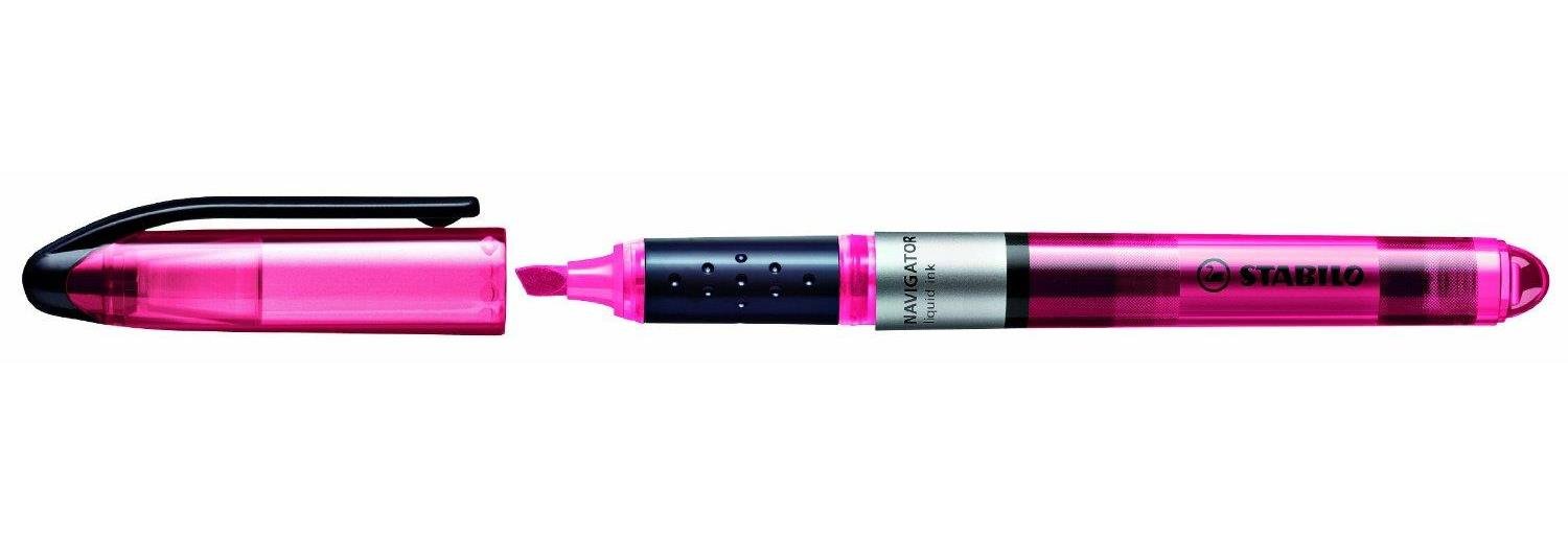 Stabilo Navigator Neon Highlighter - Pink