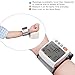 Digital Wrist Blood Pressure Monitor with Heart Rate Detection, Two User Modes, Memory Recall and Large Backlit LCD Display-JUNING