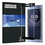 TopACE Full Screen Coverage 3D Anti-Scratch 9H Hardness Tempered Glass Screen Protector Film for Sony Xperia XA2 Ultra (Black)