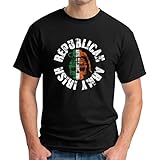 Men's Irish Republican Army Mens Skull Short-Sleeve Tee For Men