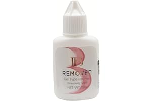 LAVALANDO Eyelash Extensions Remover Gel Type Glue Remover from Korea IB Beauty Gel Remover Strapwberry Scent 15ml For Eyelash Extensions for Professional Use by LAVA