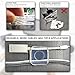 2 in 1 Reusable Cable Organizer Versatile Clip MACLESFIELD [2 Pack] Nano Gel Double Sided Adhesive Pad Non Slip Cord Management, Super Strong Grip Heavy Duty Durable Sticky Pad