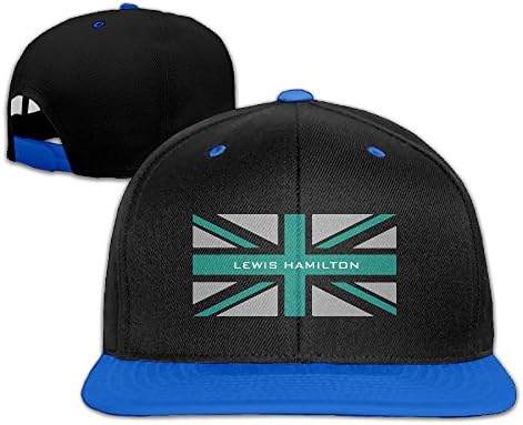 Hip Hop Lewis Hamilton F1 Racing Adjustable Snapback Hat Baseball Cap RoyalBlue