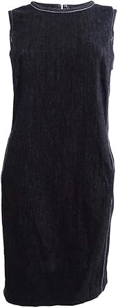 lauren ralph lauren denim shift dress