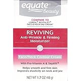 Equate Advanced Reviving Anti Wrinkle and Firming Moisturizer Face and Neck Cream Compare to L'OrealDermo Expertise 1.7 oz.