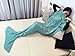 Handmade Mermaid Tail Blanket Crochet , T-tviva All Seasons Warm Knitted Bed Blanket Sofa Quilt Living Room Sleeping Bag for Kids and Adults(72.8