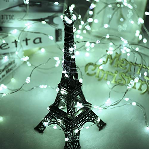 Hensun LED String Lights, 100 LED 33ft/10m RGB Starry Fairy String Light with Remote Control, Waterproof Copper Wire Lights for Indoor, Bedroom Festival Wedding Party Patio Window Decorations