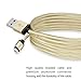 USB Cable, iOrange-E 10ft (3M) Micro USB to USB Cable Braided, Quick Charge and High Speed Data Sync for Android, Samsung, HTC, Motorola, Nokia and More, Gold