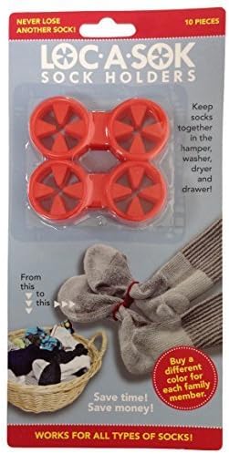 Loc A Sok Sock Locks (Red) by SockLocks