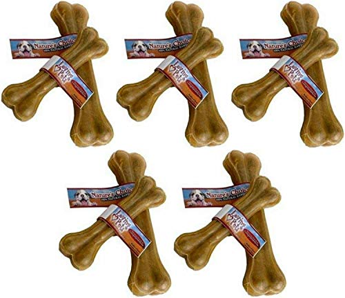 Loving Pets Nature's Choice Rawhide Pressed Bone Dog Chews, 12 Inch, 5 Pack - //medicalbooks.filipinodoctors.org