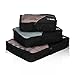 Hynes Eagle Travel Packing Cubes 3 Pieces Value Set Black