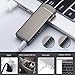 Windproof Arc Lighter X Plasma Lighters Rechargeable USB Lighter Electric Lighter for Cigarette Candle-with LED Display Power (Black)thumb 3