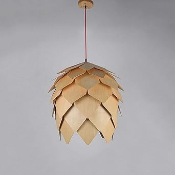 madera lamparas techo colgantes size
