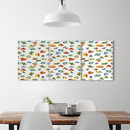 djidliyz8 Kids Wall Decoration Airplane Boat Ship Helicopter Submarine Car Truck Van Boys Cartoon Transportationfashion stickers for wall Multicolor