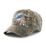 NFL Miami Dolphins '47 Brand Big Buck Clean Up Adjustable Hat (Realtree Camouflage, One Size)