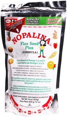 Nopalina Flax Seed Plus Linaza - 16oz