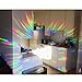 Rainbow Symphony - Rainbow Sun Catcher Window Stickers, Prism Holographic Stickers for Windows, Anti-Collision Window Decal for Birds, 19 Assorted Gem Shaped Decals, Made in USA