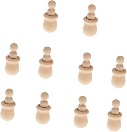 muñecos madera montessori