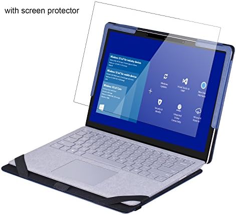 case for Microsoft Surface Laptop 2017 / Surface Laptop Case special Case Cover For 13.5 inch Surface Laptop -Blue(with screen protector)