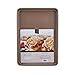 Chicago Metallic Elite Non-Stick Carbon Steel Small Cooking/Baking Sheet, 13-Inch-by-9.5-Inch, Bronze