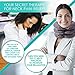 Cervical Neck Traction Device Brace - Provides Spine Alignment Support for Chronic Neck & Shoulder Pain Relief - Inflatable Stretcher Collar for Home Therapy - Improves Neck Posture - Faster Air Fill