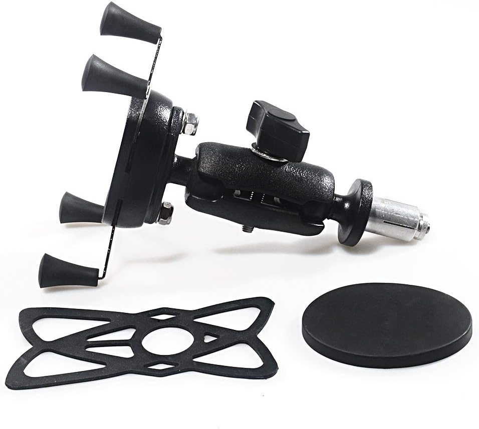 Motorcycle Phone Camera Holder, Navigation Grips Bracket Adjustable For iPhone/Galaxy,Special For Yamaha R1 R6 BMW S1000RR Honda F5 CBR650F VFR1200 …