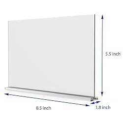 newnewshow Acrylic Sign Holder 8.5x5.5 Inch 3 Pack