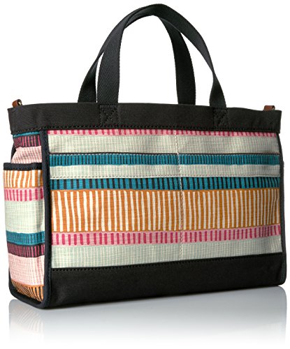 zb7248875 passport กระเป๋าสะพายไหล่(tote) colorful stripes fossil