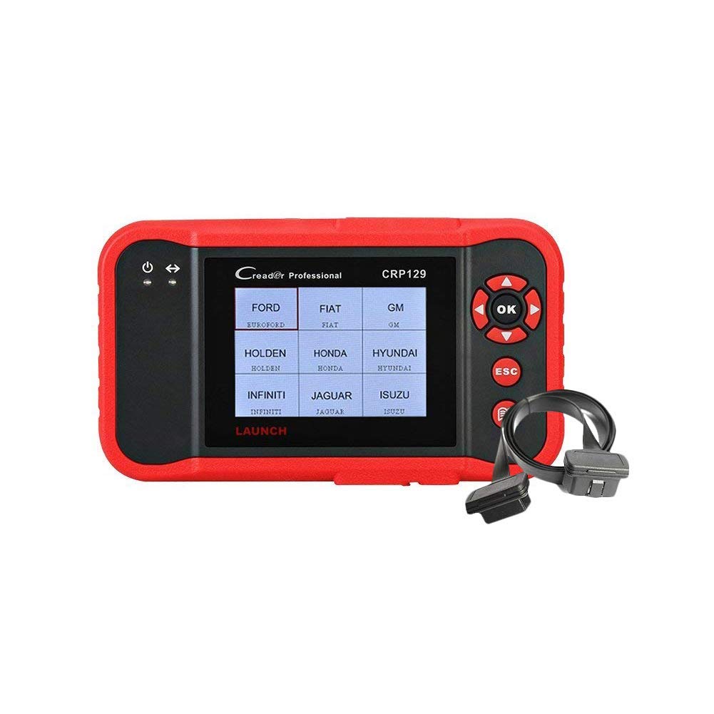 LAUNCH CRP129 Professional Obd2 Scanner Code Reader Scan Tool for Engine Transmission ABS Airbag System EPB/SAS/Oil Reset with 16 Pin OBD Connector