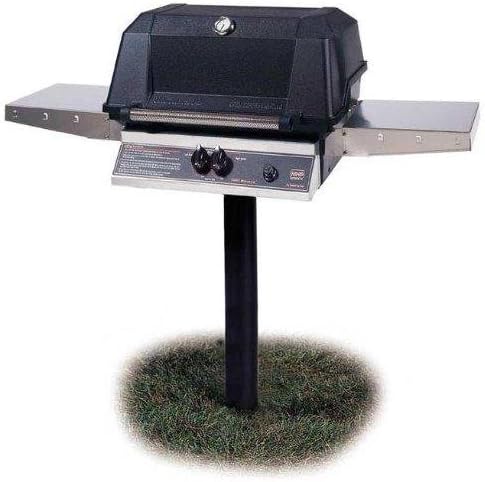 review Mhp Gas Grills Wnk4dd Natural Gas Grill W/ Searmagic Grids On In-ground Post
