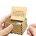 Dream Loom Wooden Music Box,Hand Crank Classical Carved Wooden Game of Thrones Musical Box,Gift for Kids,Family and Friends