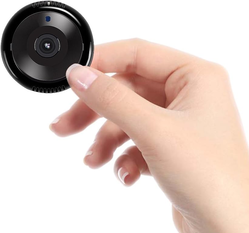 SOWELL Home Camera, Wireless IP Video Suveillance System with Night Vision for Indoor Security, Nursery, Pet Monitor, Remote Control with iOS, Android App - Cloud Service Available (Black)