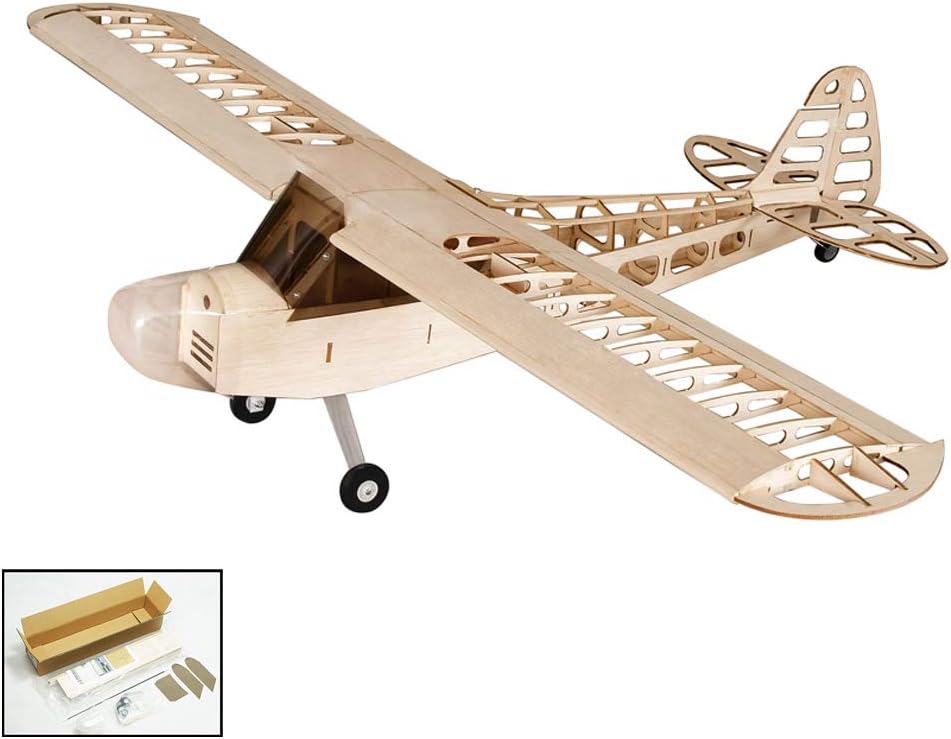 Goolsky Dancing Wings Hobby S0801 Balsa Wood Avión RC 1.2M Piper Cub J