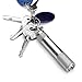 ThorFire TS07 Keychain LED Flashlight Stainless Steel Mini EDC Torch Use AAA Battery