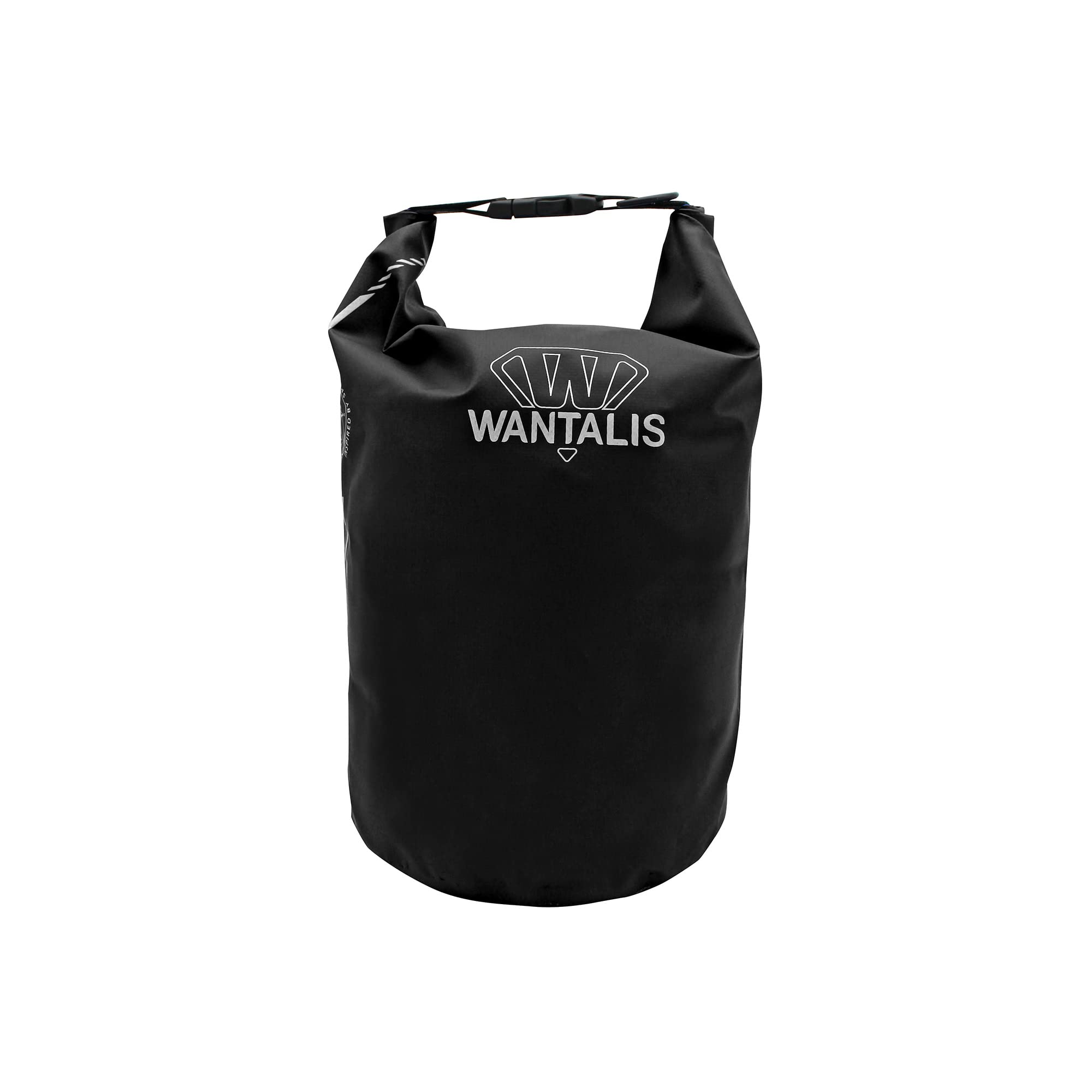 Wantalis Waterproof Bag 500D Black 5L Adult Unisex Waterproof Bag, 5L