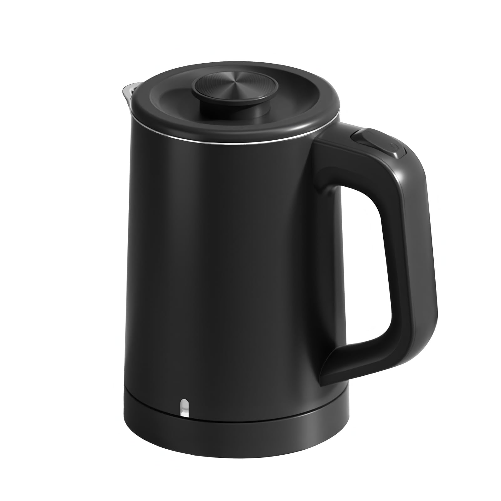 Photo 1 of 0.6L Small Travel Electric Tea Kettle 304 Stainless Steel, 600W Mini Hot Water Boiler Heater, Portable Electric Coffee Kettle with Auto Shut-Off & Boil Dry Protection